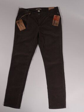 NWT Ruff Hewn Women's 14P Skinny Stretch Jeans Raven Grey Petite New